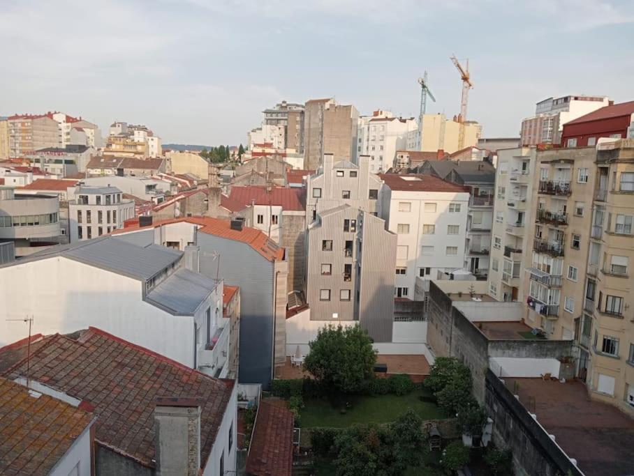 Apartament Atico Con Terraza En El Centro De Vigo Zewnętrze zdjęcie
