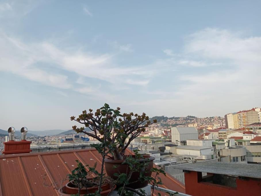 Apartament Atico Con Terraza En El Centro De Vigo Zewnętrze zdjęcie