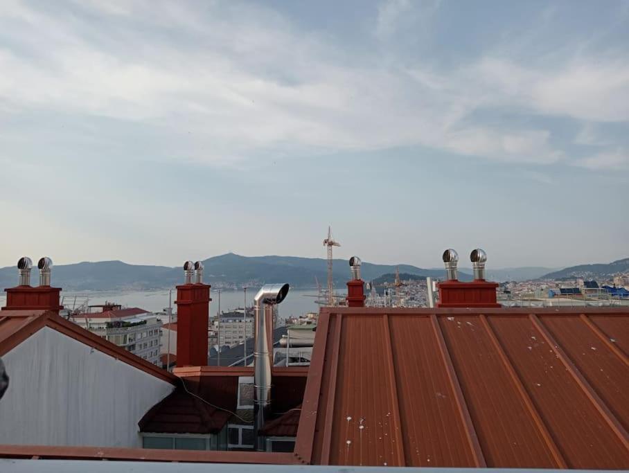 Apartament Atico Con Terraza En El Centro De Vigo Zewnętrze zdjęcie